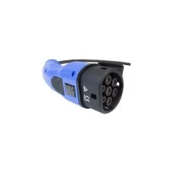 Connecteur Policharger avec bouton pour tesla - CarChargers.Shop