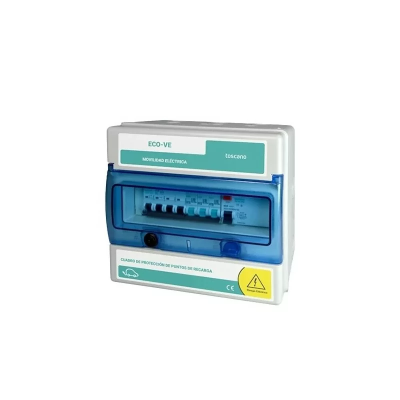 Scatola caricabatterie auto elettrica toscana 40A - Trifase - CarChargers.Shop