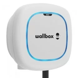 Wallbox Pulsar Max OCPP 7.4 Cable 5m Blanco - CarChargers.Shop