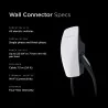 Carregador tipo 2 com conector de parede Tesla - CarChargers.Shop